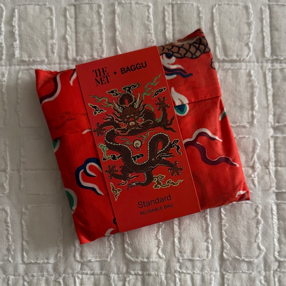 New BAGGU x The Met Red Dragon Print Reusable Bag, Standard